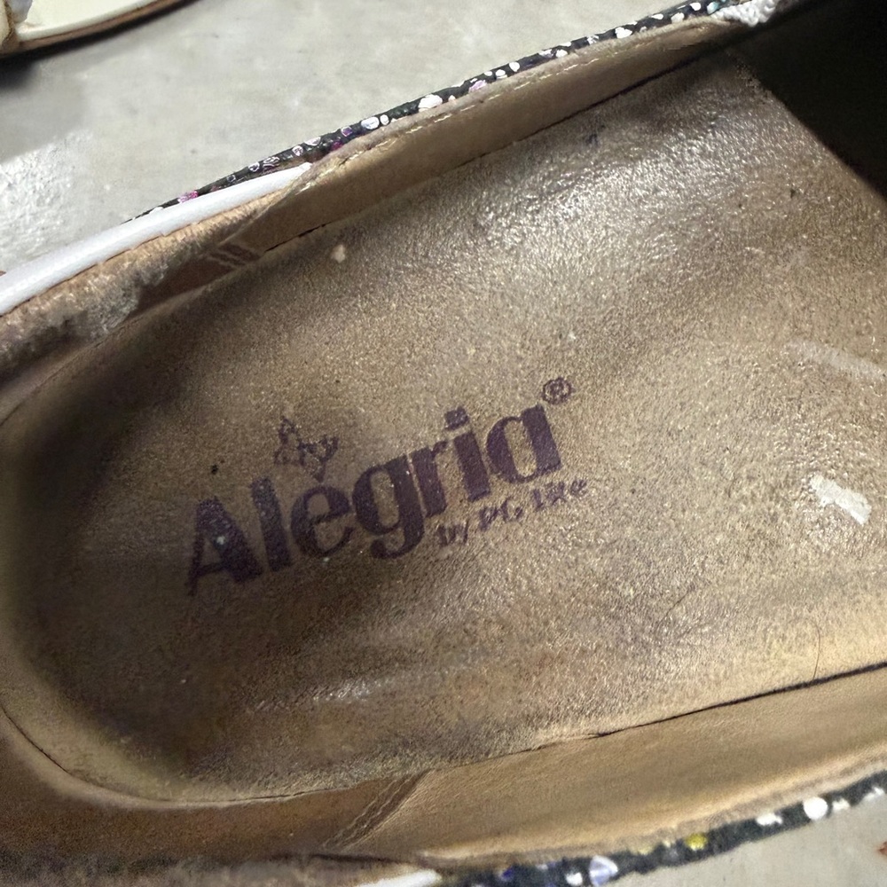 Alegria Colorful Patterned Slip-Ons - Picture 5 of 5